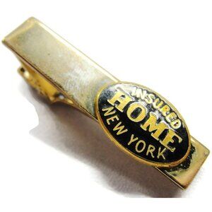 Insured Home New York Gold-Tone Tie Clip